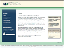 Tablet Screenshot of imwf.de